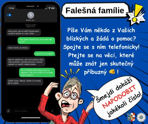 Muž z Hranicka naletěl falešnému synovi. Přišel o téměř 60 tisíc korun