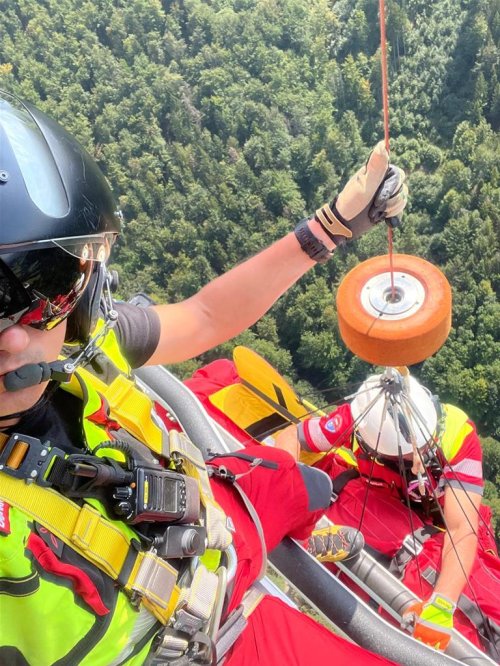 Letečtí záchranáři z Ostravy zasahovali u dvou případů