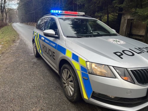 Policisté při pronásledování vozidla použili PIT manévr