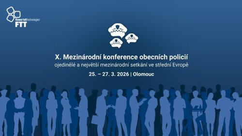 Jubilejní X. Mezinárodní konference obecních policií míří do Olomouce. Letos s unikátní dynamickou ukázkou